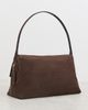 Coach Coach Suede Chelsea Shoulder Bag Dark Chocolate One - 4