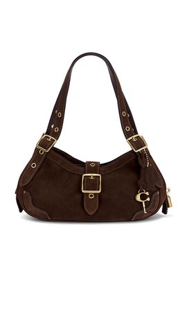 Coach Coach Suede Drifter Shoulder Bag