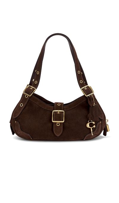 Coach Coach Suede Drifter Shoulder Bag