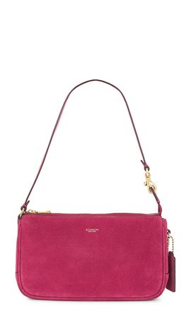 Coach Coach Suede Plaza Bag