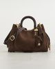 Coach Coach Suede Rogue Shoulder Bag Dark Chocolate One - 2