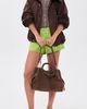 Coach Coach Suede Rogue Shoulder Bag Dark Chocolate One - 3
