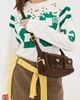 Coach Coach Suede Turn-Lock Haver Shoulder Bag Dark Chocolate One - 3