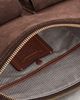 Coach Coach Suede Turn-Lock Haver Shoulder Bag Dark Chocolate One - 6
