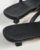 Coach Coach Tea Rose Thong Kitten Heels Black - 4