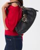 Coach Coach Textured Pebble Leather Drifter Shoulder Bag 31 Black One - 3