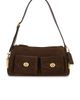 Coach Coach The Coach Originals Suede Turnlock Haversack 27 - 1