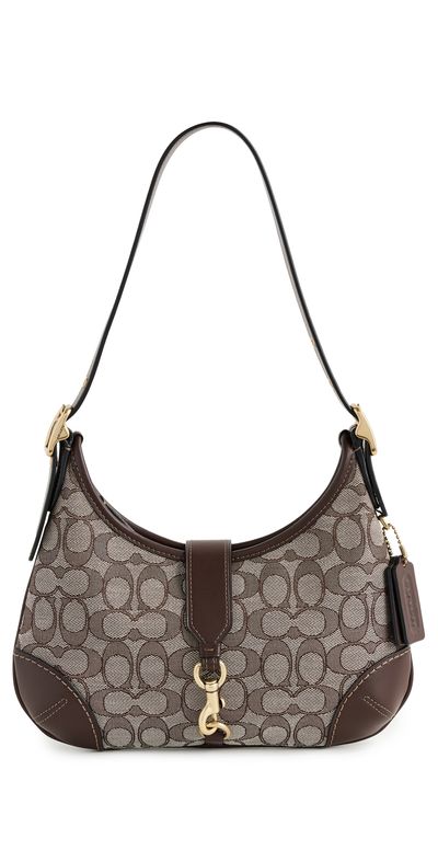 Coach - The Originals Signature Jacquard Hobo Oak Maple One Size