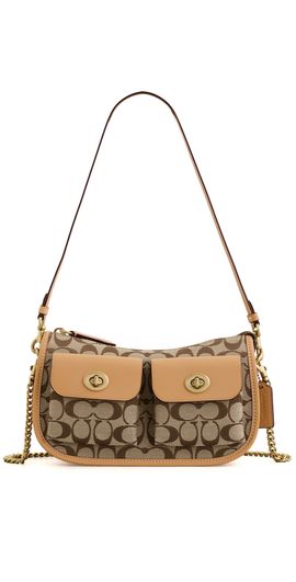 Coach Coach Twin Turnlock Waverly Bag Jacquard One