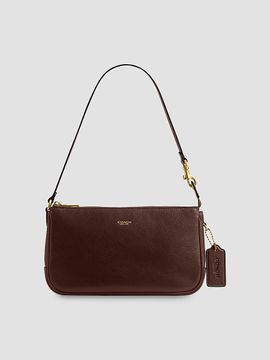 COACH COACH Women's Plaza Leather Shoulder Bag