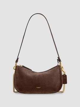 COACH COACH Women's Waverly Suede Shoulder Bag