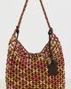 Coach Coach Wooden Beaded Brooklyn Shoulder Bag 28 Maple Multi One - 2