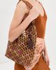 Coach Coach Wooden Beaded Brooklyn Shoulder Bag 28 Maple Multi One - 3
