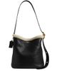 COACH Women's Bleecker Shearling-Trimmed Leather Bucket Bag - 10