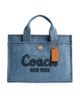 COACH Women's Denim & Leather Tote Bag - 1