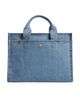 COACH Women's Denim & Leather Tote Bag - 4