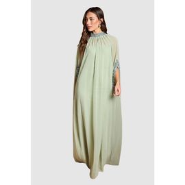 Coast Coast Chiffon Cape Style Sequin Maxi Dress