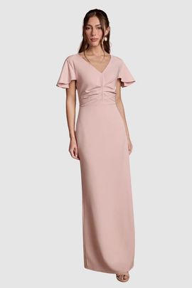 Coast Coast Crepe Fold Bridesmaid Maxi Dress