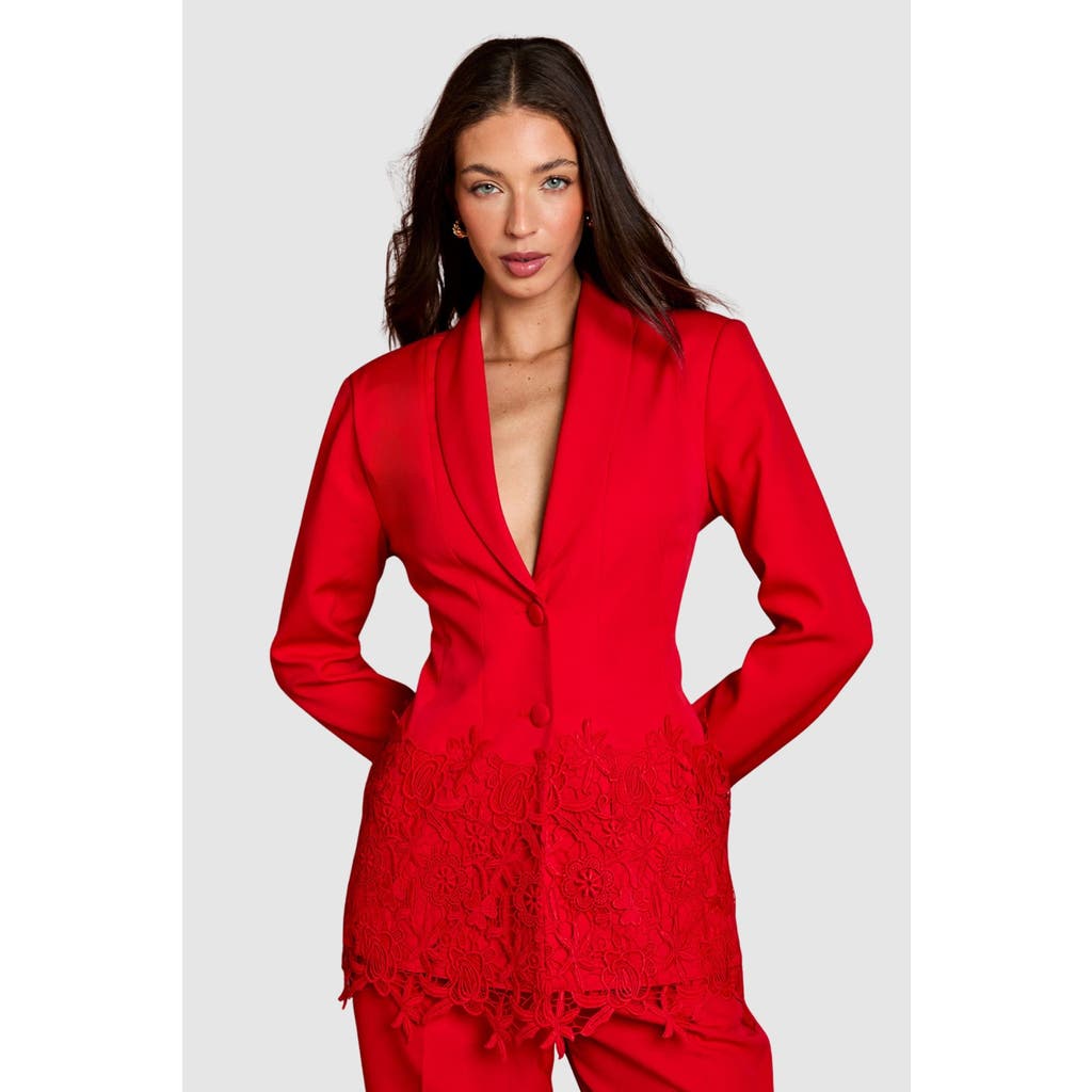 Coast Coast Embroidered Single Breasted Blazer 