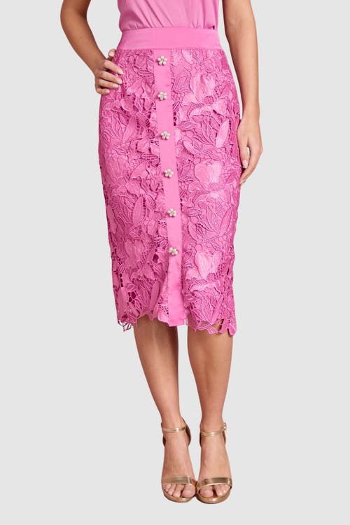 Coast Coast Lace Embroidered Pencil Skirt