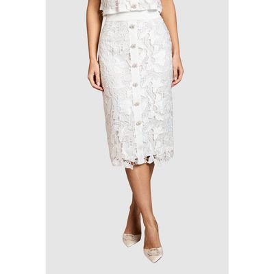 Coast Coast Lace Pencil Skirt