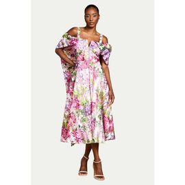 Coast Coast Organza Bardot Midi Dress