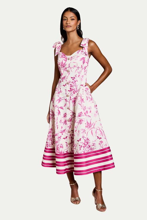 Coast Coast Panelled Fit And Flare Midi Dress