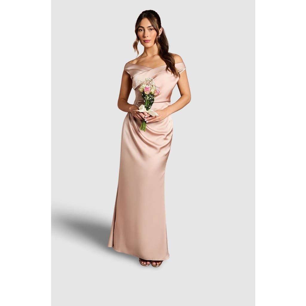 Coast Coast Satin Bardot Maxi Dress