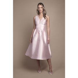 Coast Coast Structured Twill Midi Bridesmaid Dress