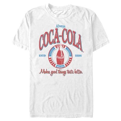 Coca Cola Coca Cola Men's Makes Good Things Better Short Sleeve Graphic T-Shirt