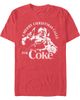 Coca Cola Coca Cola Men's Merry Christmas Short Sleeve Graphic T-Shirt - 1