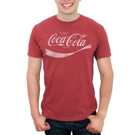 Coca Cola Coca Cola Men's Taste of Time Short Sleeve Graphic T-Shirt