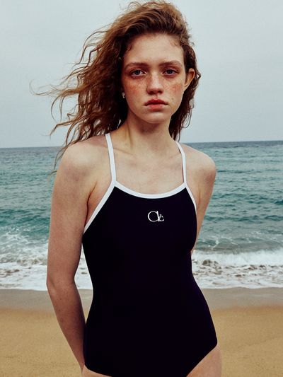 Cocancl CCL Logo Swimsuit - Black