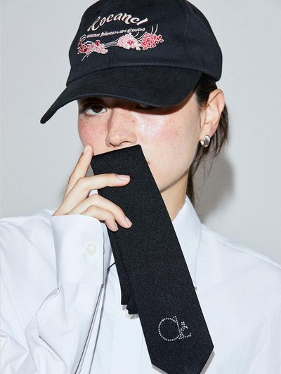 Cocancl Cotton Floral Embroidered Summer Cap