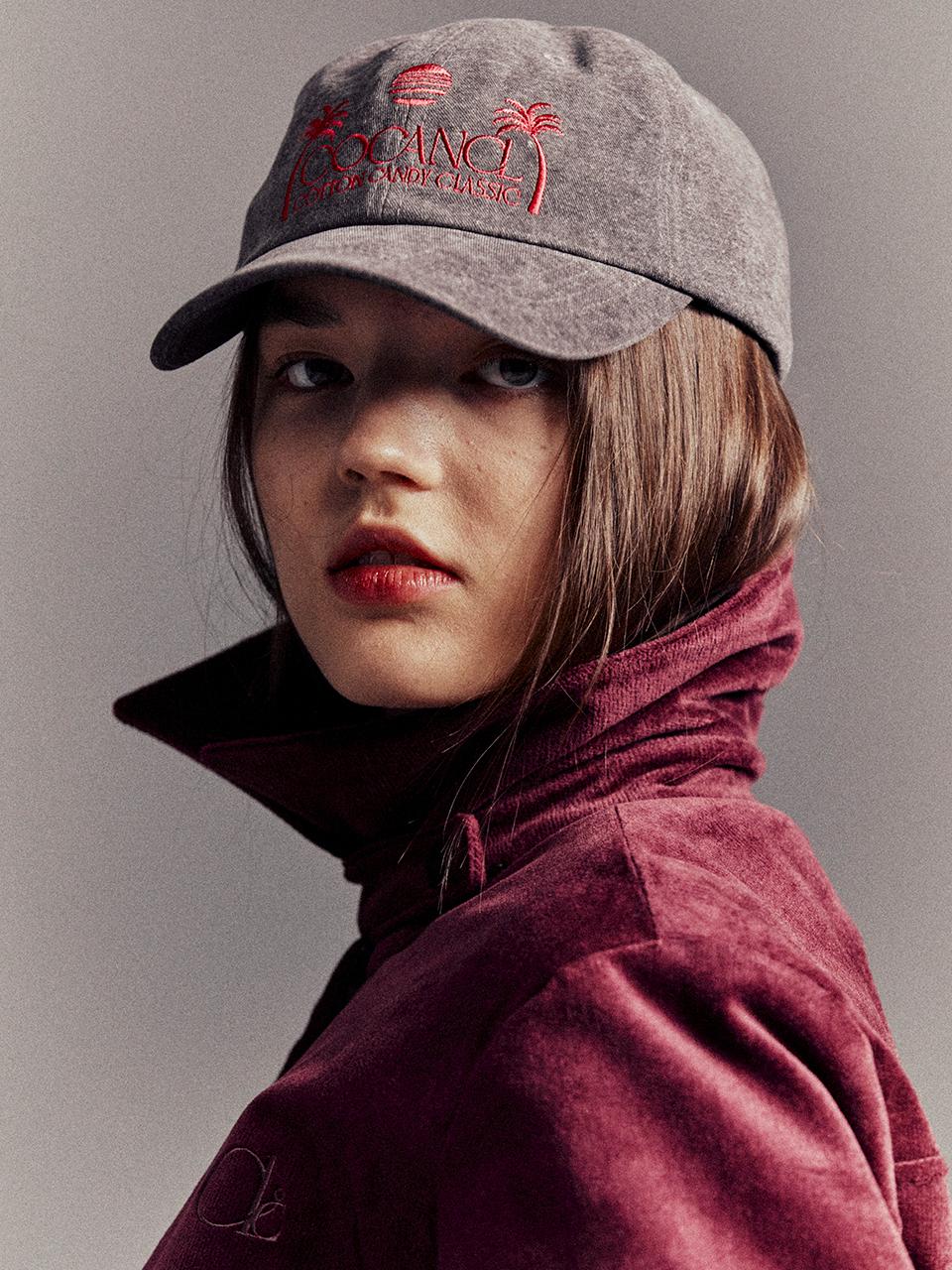 Cocancl Cotton Premium Palmtree Cap [Brown]