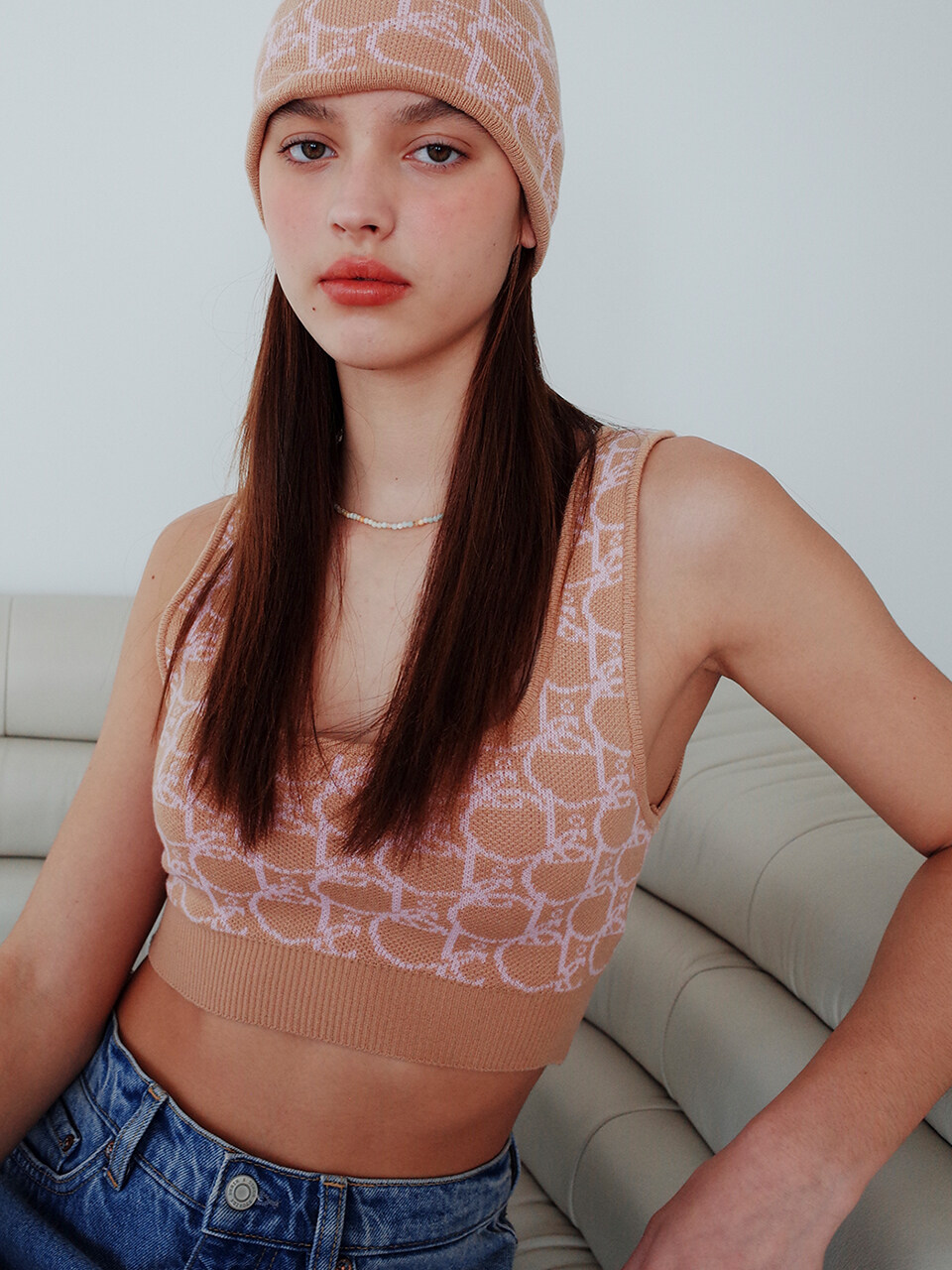 Cocancl Lady CCL Top (Beige)