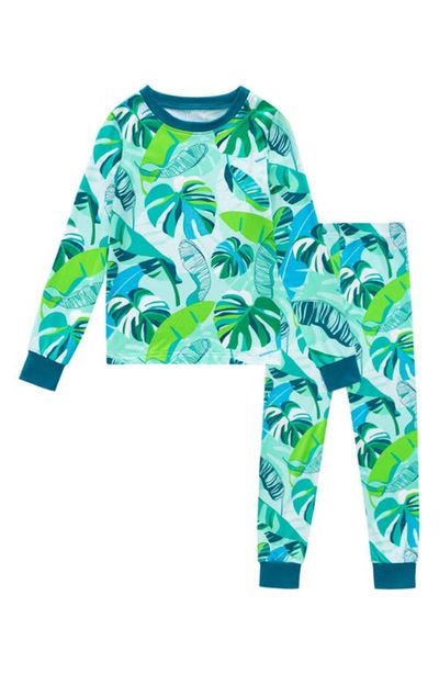 Coco Moon Coco Moon Backyard Oasis Fitted Two-Piece Pajamas