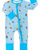 Coco Moon Coco Moon Rainbow Shaved Ice Convertible Jersey Footie - 1