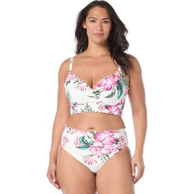 COCO REEF COCO REEF Lavish Crop Swim Top D-Cup