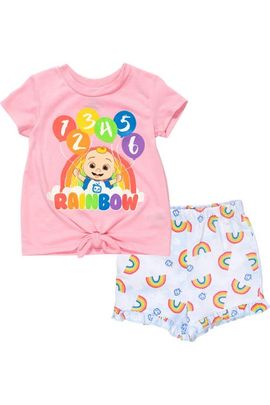 Cocomelon Cocomelon JJ 2-Piece T-Shirt and Shorts Set