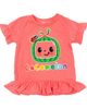 Cocomelon Cocomelon Jj 2-piece Tee And Bike Shorts Set (baby) - 2