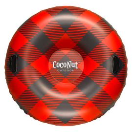 Coconut Outdoor Coconut Outdoor Buffalo Plaid 48" Jumbo Snow Tube 8+