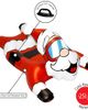 Coconut Outdoor Coconut Outdoor Santa Claus Racer, 54x36 - 2