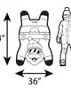Coconut Outdoor Coconut Outdoor Santa Claus Racer, 54x36 - 4