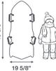 Coconut Outdoor Coconut Outdoor Single & Double Rider Foam Sleds, 2 Pack, 110lb Cap, Kids 5+ - 4