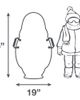 Coconut Outdoor Coconut Outdoor Single & Double Rider Foam Sleds, 2 Pack, 110lb Cap, Kids 5+ - 5