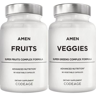 Codeage Codeage Amen Fruits + Veggies Vitamins Bundle
