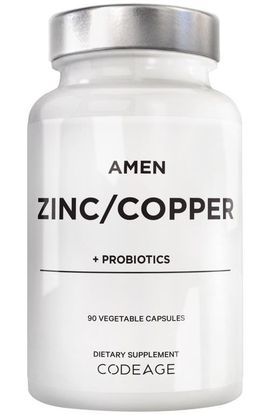 Codeage Codeage Amen Zinc & Copper Supplement + Probiotics