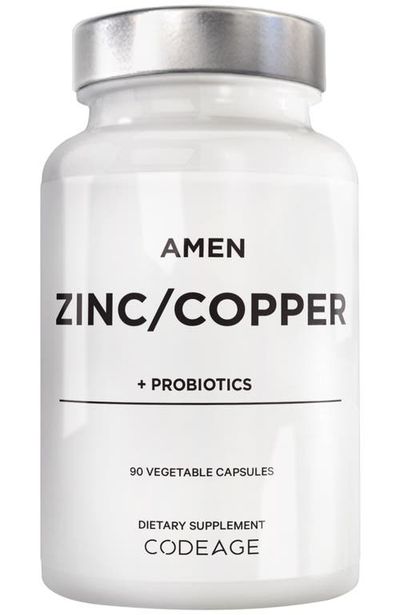 Codeage Codeage Amen Zinc & Copper Supplement + Probiotics