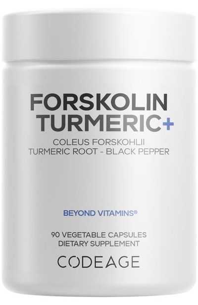 Codeage Codeage Forskolin Turmeric Supplement + Turmeric & Black Pepper